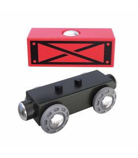 Tren de Carga Antiguo de Juguete Hape