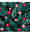 Servilletas 33 x 33 cm Flourish Xmas