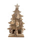 Adorno de Madera para el Árbol Natural 8 cm Alparamis