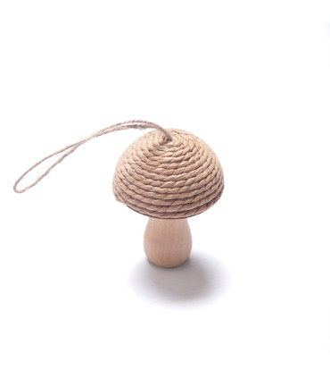 Adorno para Colgar Figura Marrón 12 cm Alparamis