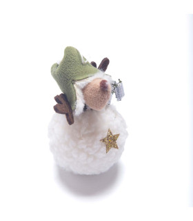 Adorno para Colgar Figura Verde 12 cm Alparamis