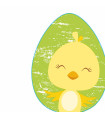 Servilletas Troqueladas 33 x 33 cm Silhouettes Cute Chicken