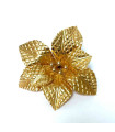 Adorno Estrella Federal Dorada 22 cm Alparamis A24-4173G