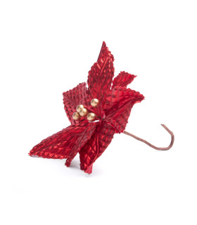 Adorno Estrella Federal Roja 22 cm Alparamis A24-4173R