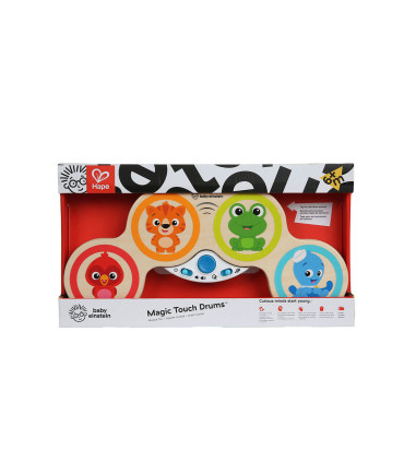 Tambores Magic Touch Hape Instrumento de Juguete