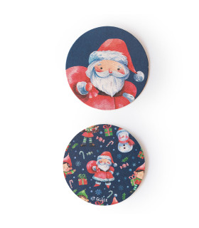 12 Paquetes de 8 Posavasos Bosque Encantado
