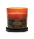 Vela de Soja Aromática 250 g Línea Black Cedro y Violetas Espacio Aroma