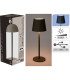 Lámpara de Mesa Recargable USB 27 cm Taupe Alparamis