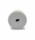 Set de 3 Velas Pilar LED Blancas con Base de Recarga USB Alparamis