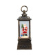 Farol Papá Noel con Pino 8 x 24 cm con LED Alparamis