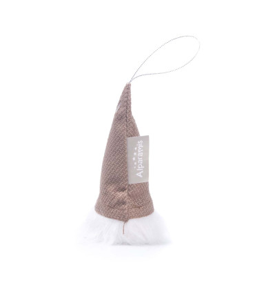 Adorno de Duende Verde con Luz LED 14 cm Alparamis