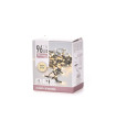 96 Luces LED a Pila Blanca con Cable Negro Alparamis