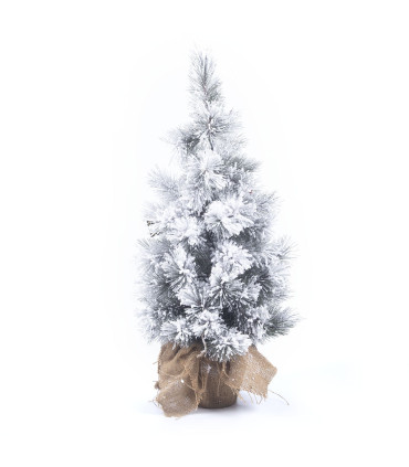 Árbol de 75 cm Chicago Flocked Alparamis