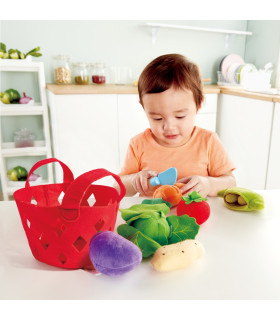 Canasta de Vegetales de Juguete Hape