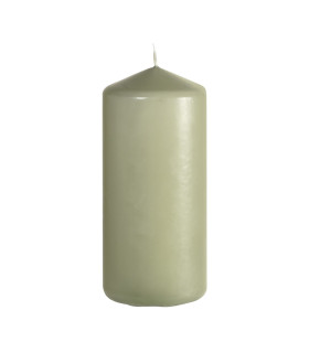 Vela Pilar 7 x 15 cm Verde Pistacho