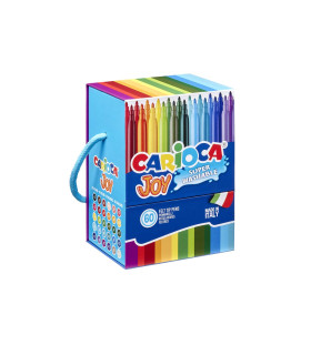 Marcadores Joy Carioca x 60 Hard Box
