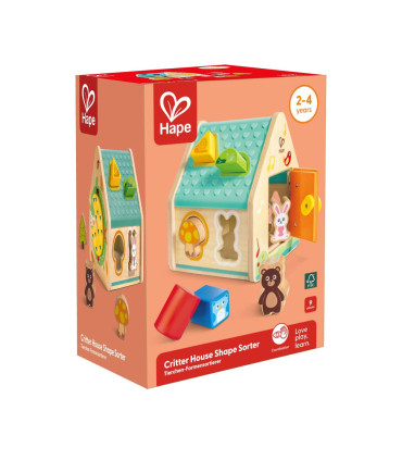 Casa de Encastres Critter House Hape