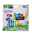 Marcadores Para Tela Carioca x 12