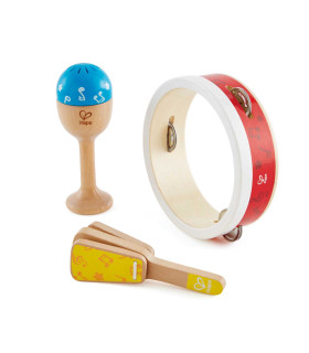 Set de Percusión de 3 Piezas de Juguete Hape