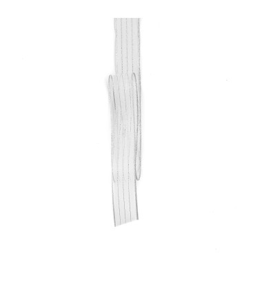 Cinta Ilusión Plata 2 cm x 10 metros