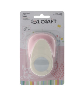 Perforadora Artística 38 mm Círculo Ibicraft