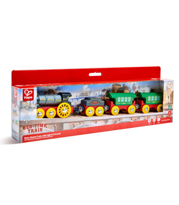 Tren Retro con Luz y Sonido Hape