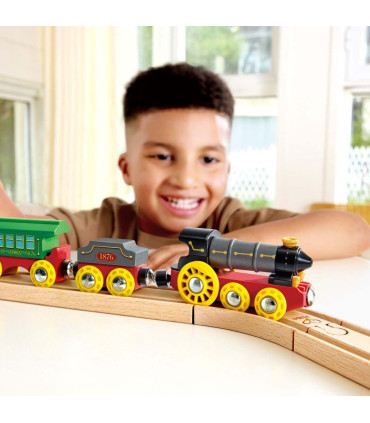Tren Retro con Luz y Sonido Hape