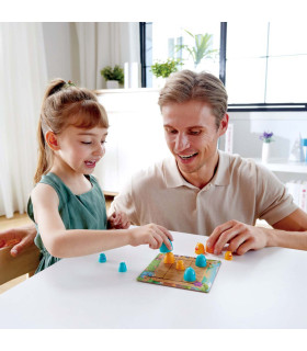 Juego de Mesa Tatetí de Monstruos Hape