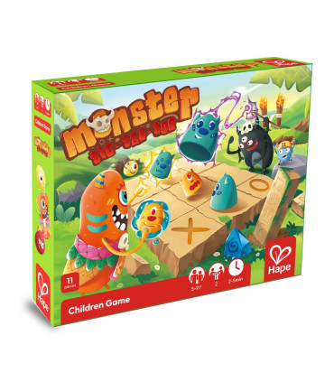 Juego de Mesa Tatetí de Monstruos Hape