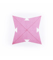 Estrella para Armar 28 cm Roja