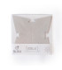 Estrella para Armar 19 cm Plateada x 2