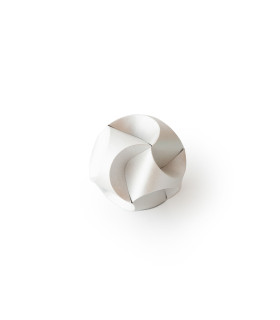Danesa para Armar Plateada 9 cm x 3