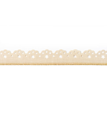 Cinta Kina Beige 3.5 cm x 10 m