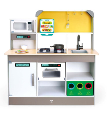 Cocina Deluxe con Luz y Sonido Hape