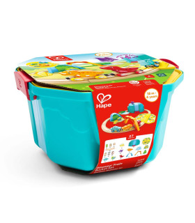 Set Balde Tren de Dinosaurios Hape