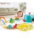 Set Balde Tren de Dinosaurios Hape