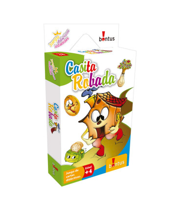 Juego Didáctico de Cartas Casita Robada