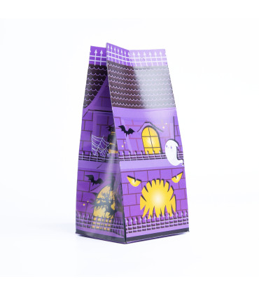 Cajas para Caramelos Milkbox Violeta Halloween x 5
