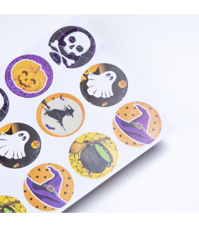 Stickers Candy Bar Halloween x 120