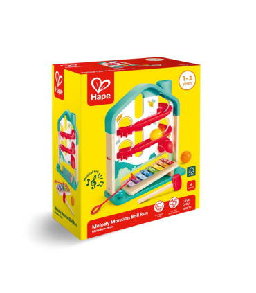 Circuito de Bolas Melody Mansion Hape