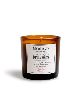 Vela Aromática Marchand D Aromes Santal y Violeta 220 g