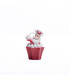 Adorno de Papá Noel Portatarjeta 11 cm Alparamis