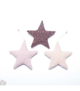 Adorno para Colgar Estrella 21 cm Alparamis