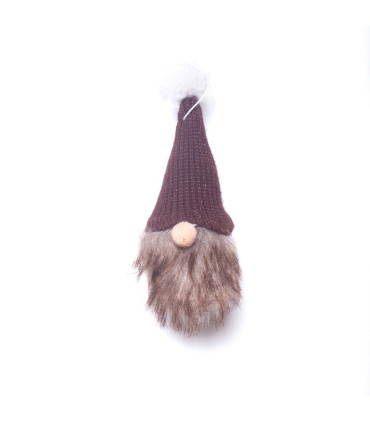 Adorno para Colgar Figura Marrón 12 cm Alparamis