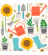 Servilletas 33 x 33 cm Gardening