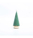 Adorno de Pino con Copos Verde 12 cm Alparamis