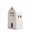 Adorno de Casita Blanca 20 cm Alparamis