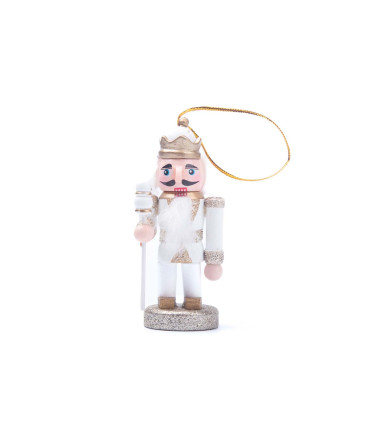Adorno de Madera para Colgar Cascanueces 9 cm Alparamis