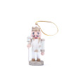 Adorno de Madera para Colgar Cascanueces 9 cm Alparamis