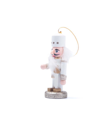 Adorno de Madera para Colgar Cascanueces 9 cm Alparamis
